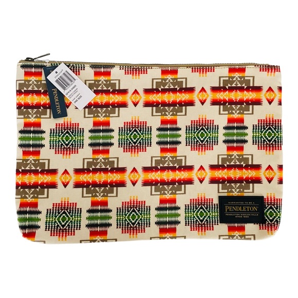 Pendleton Chief Joseph Canvas Big Zip Pouch. - Picture 5 of 14